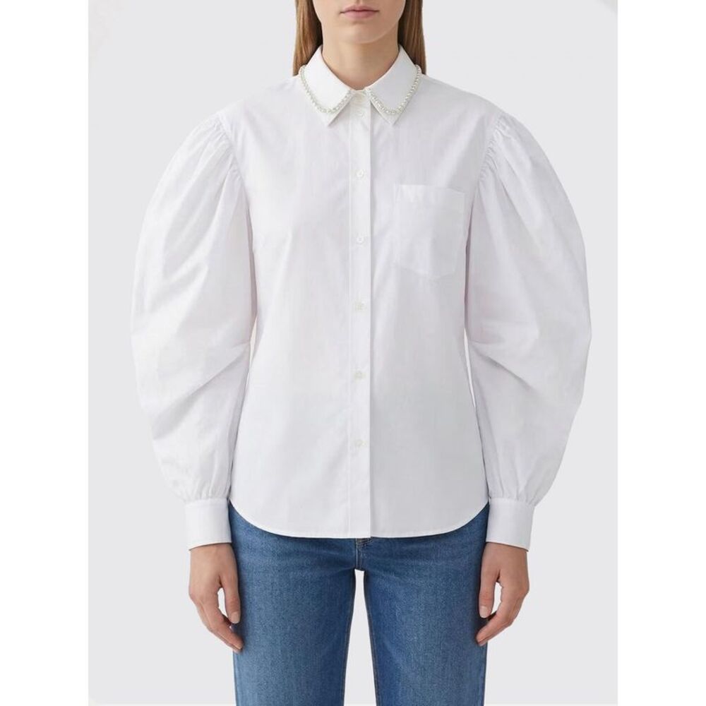 Simone Rocha Women Cotton Poplin Shirt Simone Rocha
